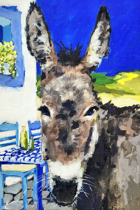 Premium Textil-Leinwand Sommerblick