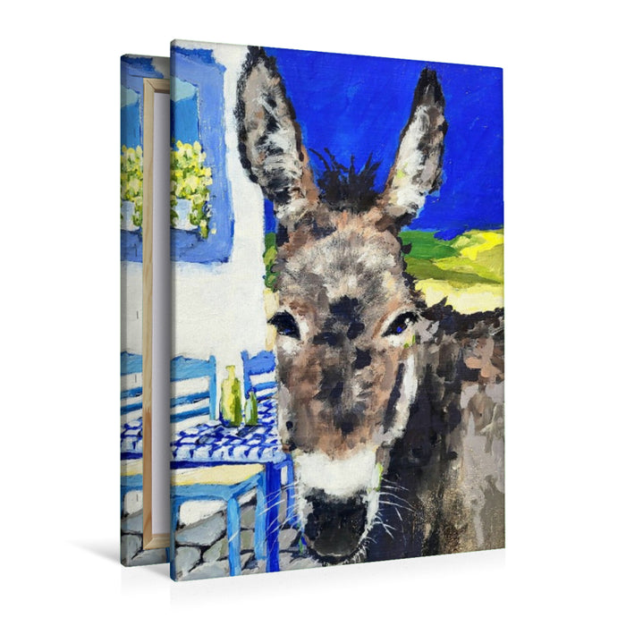 Premium Textil-Leinwand Sommerblick