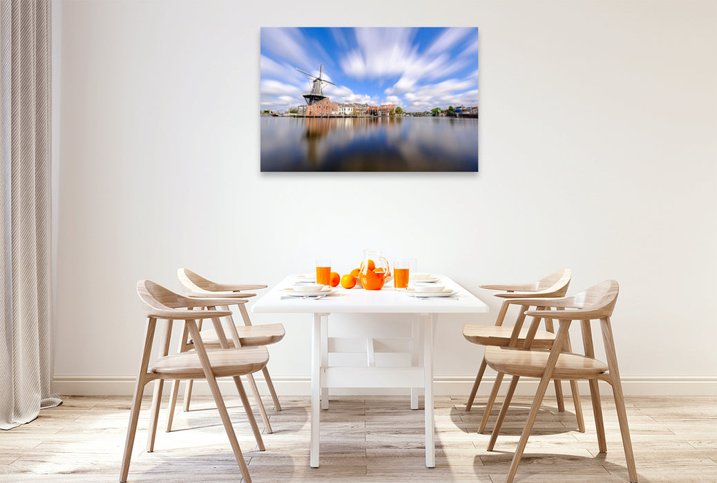 Premium Textil-Leinwand De Adriaan