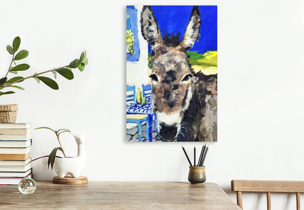 Premium Textil-Leinwand Sommerblick