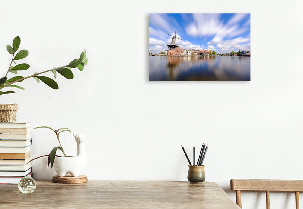 Premium Textil-Leinwand De Adriaan