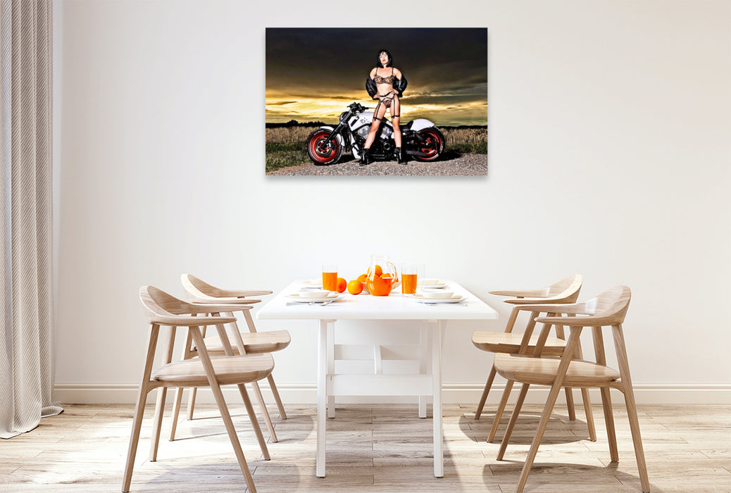 Premium Textil-Leinwand Titelbild VRSCB V-ROD mit Martina J