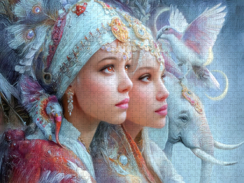 Paradiesische Welt - CALVENDO Foto-Puzzle'