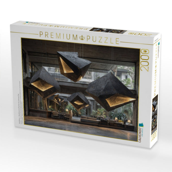 NordGlimm – Skandinavische Klarheit mit urbanem Flair - CALVENDO Foto-Puzzle'