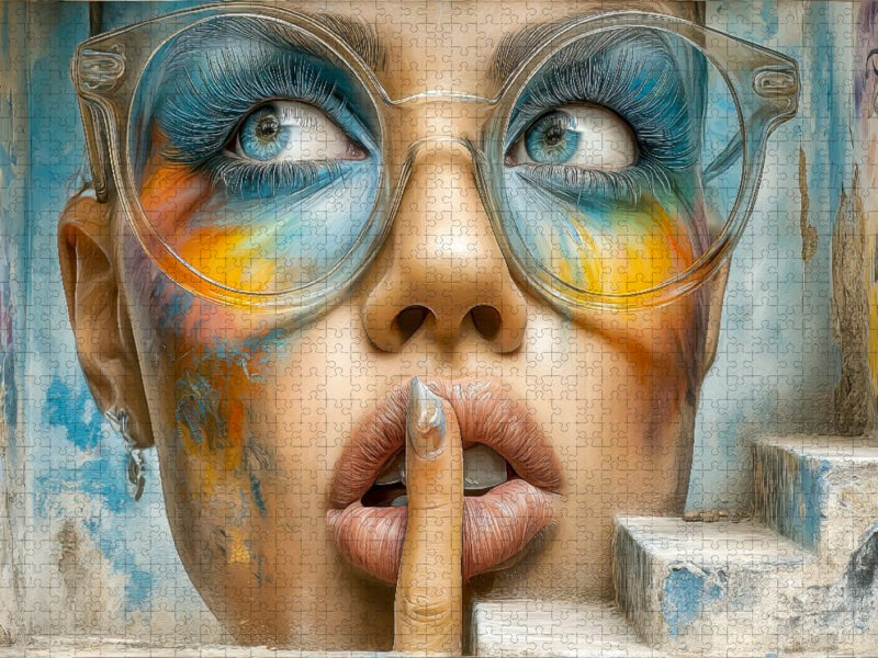 Das Geheimnis bewahren - CALVENDO Foto-Puzzle'