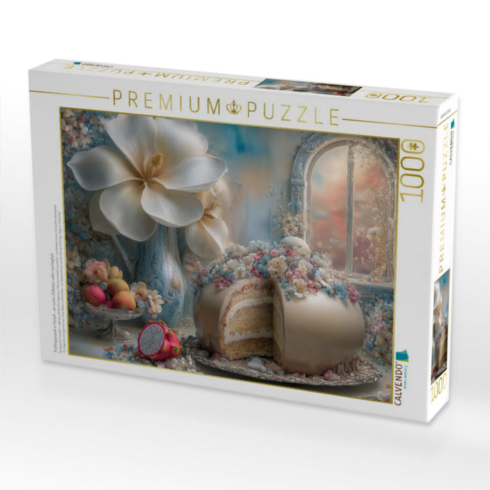 Frühlingspoesie in Pastell – ein zartes Stillleben voller Leichtigkeit - CALVENDO Foto-Puzzle'