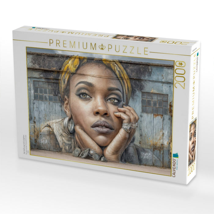 Die Hoffnung nicht aufgeben - CALVENDO Foto-Puzzle'