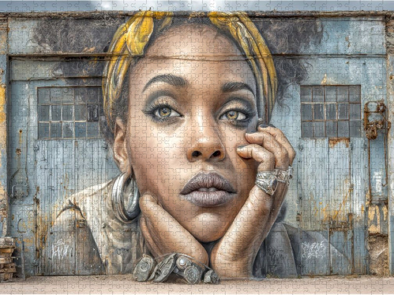 Die Hoffnung nicht aufgeben - CALVENDO Foto-Puzzle'