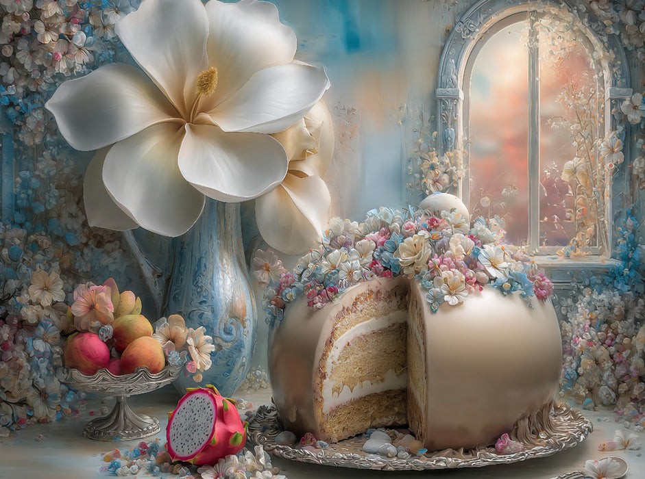 Frühlingspoesie in Pastell – ein zartes Stillleben voller Leichtigkeit - CALVENDO Foto-Puzzle'