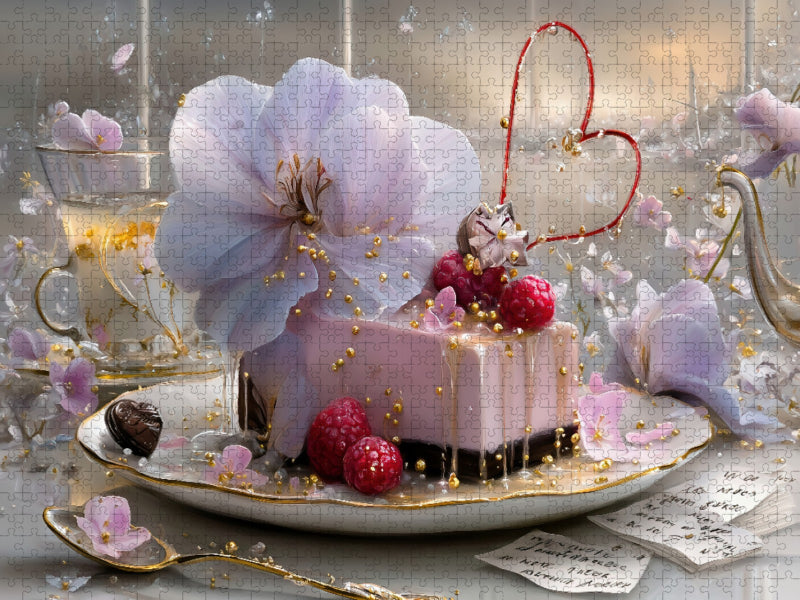 Herzenssüß– ein Moment voller Poesie und Genuss - CALVENDO Foto-Puzzle'