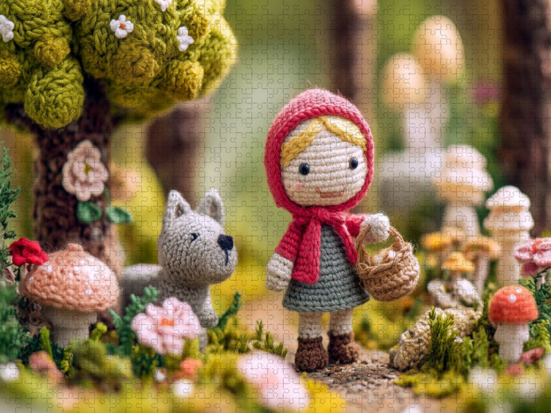 Rotkäppchen - CALVENDO Foto-Puzzle'