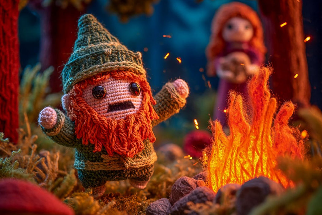 Premium Textil-Leinwand Rumpelstilzchen