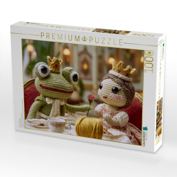 Der Froschkönig - CALVENDO Foto-Puzzle'