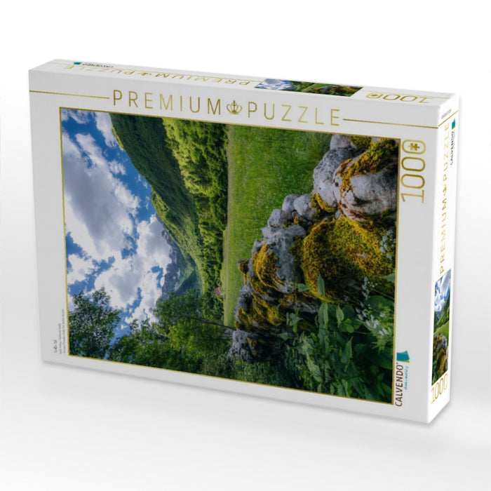 Soča Tal - CALVENDO Foto-Puzzle'