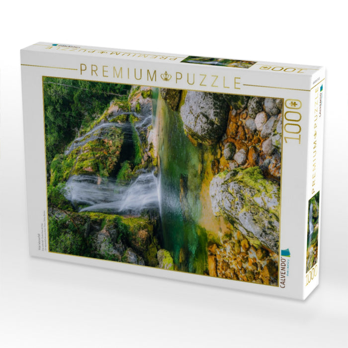 Virje Wasserfall - CALVENDO Foto-Puzzle'