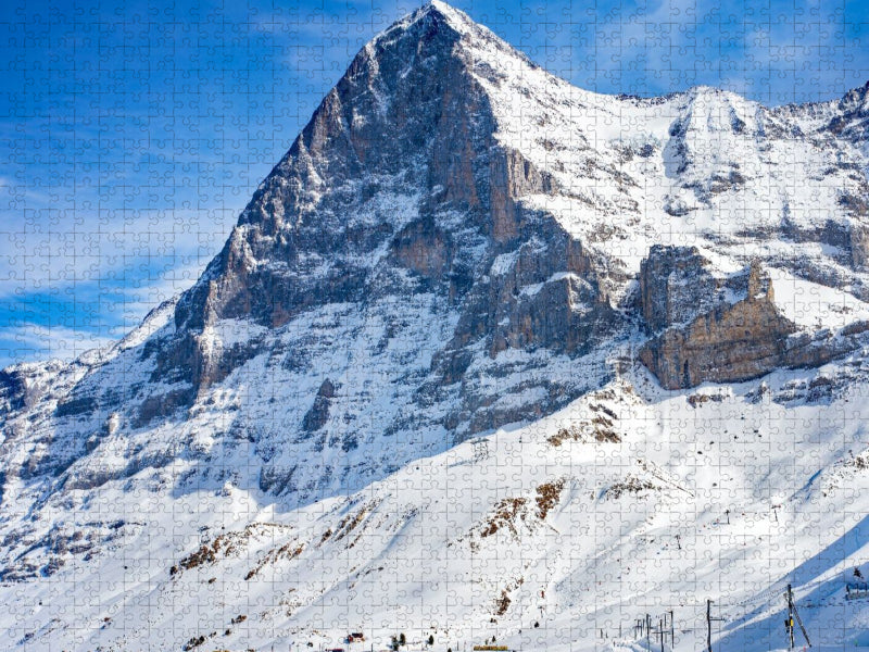 Eiger Nordwand - CALVENDO Foto-Puzzle'