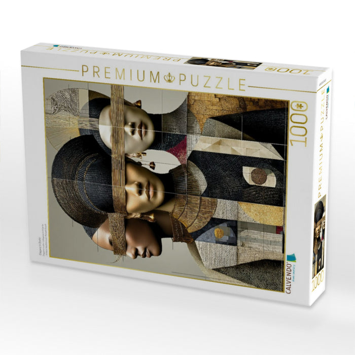 Eleganz in Draht - CALVENDO Foto-Puzzle'