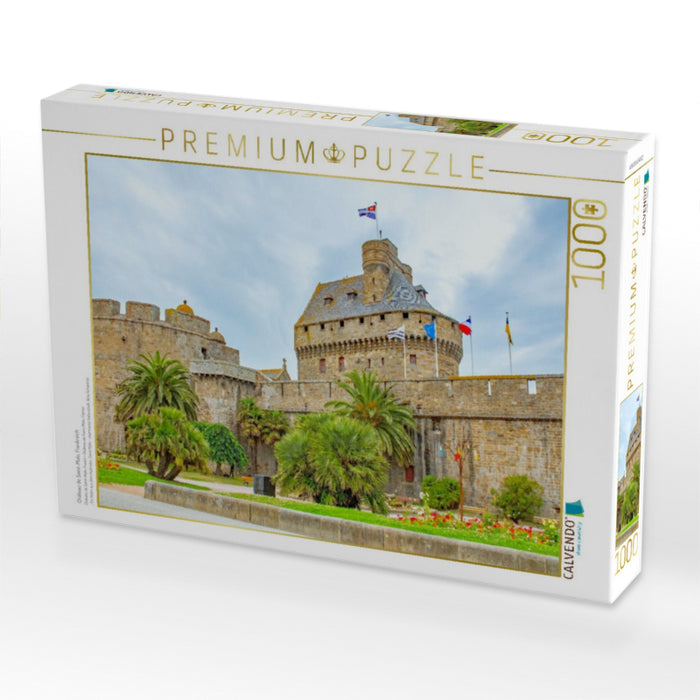 Château de Saint-Malo, Frankreich - CALVENDO Foto-Puzzle'