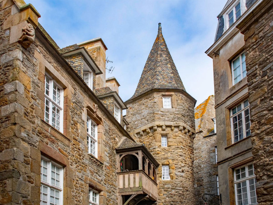 Haus der Herzogin Anne, Saint Malo, Bretagne, Frankreich - CALVENDO Foto-Puzzle'