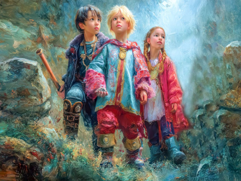 Kinderwelten - CALVENDO Foto-Puzzle'