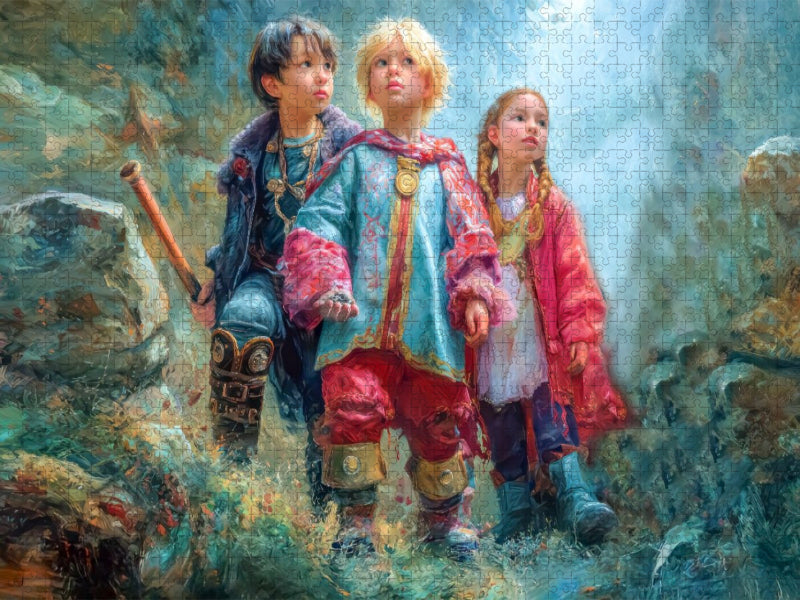 Kinderwelten - CALVENDO Foto-Puzzle'