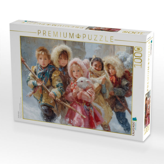 Kinderwelten - CALVENDO Foto-Puzzle'