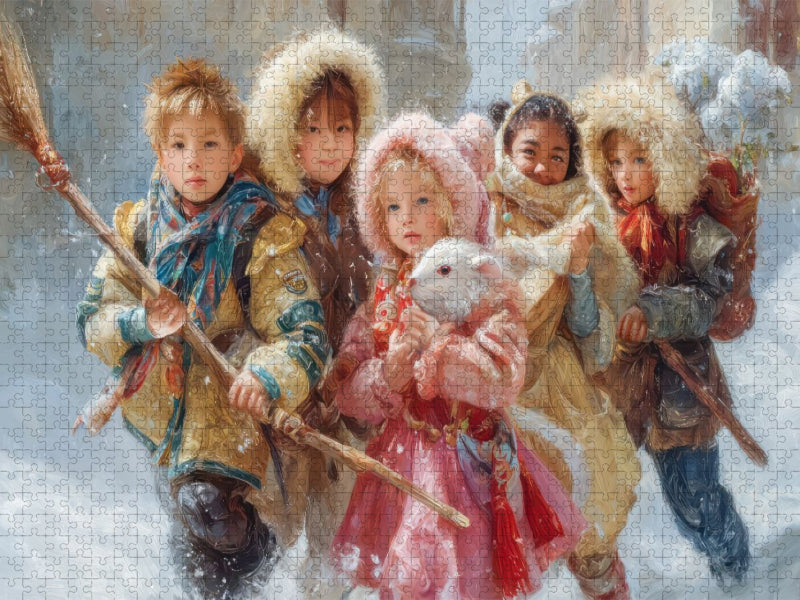 Kinderwelten - CALVENDO Foto-Puzzle'