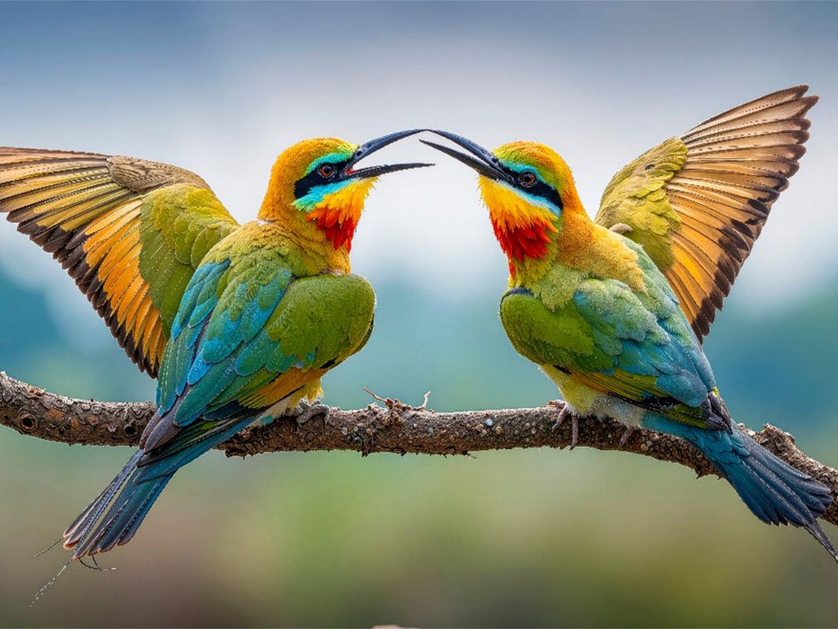 Zärtliche Zwiesprache - CALVENDO Foto-Puzzle'