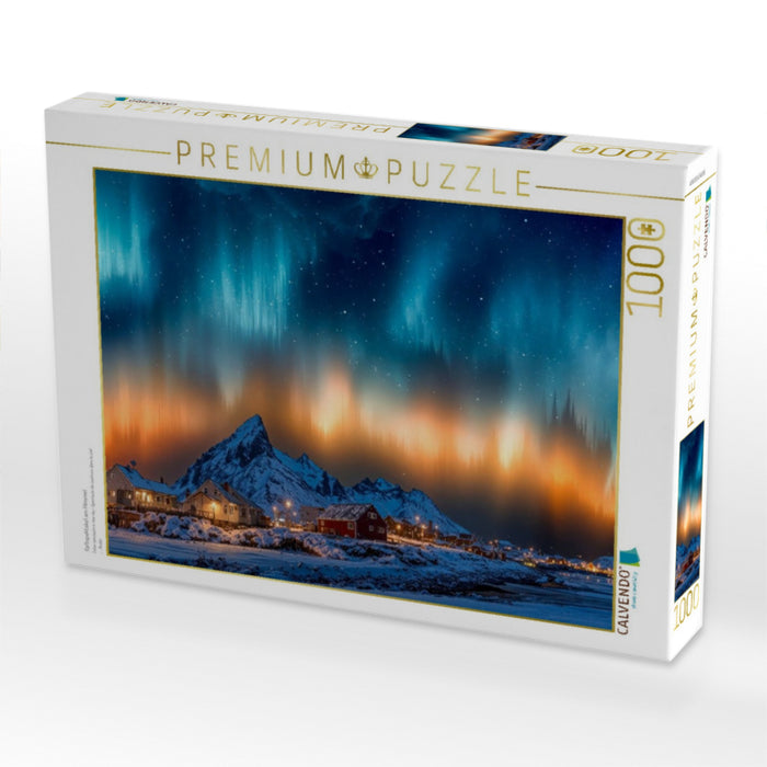 Farbspektakel am Himmel - CALVENDO Foto-Puzzle'