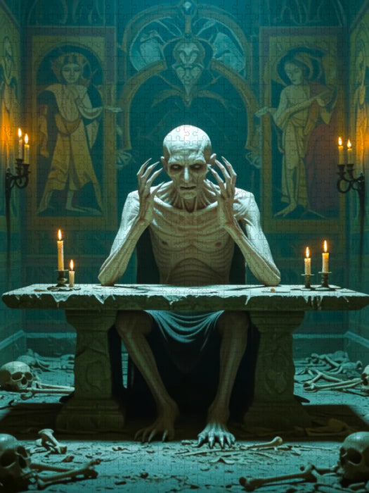 The Pale Man, aus Pan's Labyrinth - CALVENDO Foto-Puzzle'