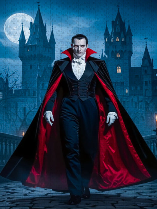 Dracula, der adlige Vampir - CALVENDO Foto-Puzzle'