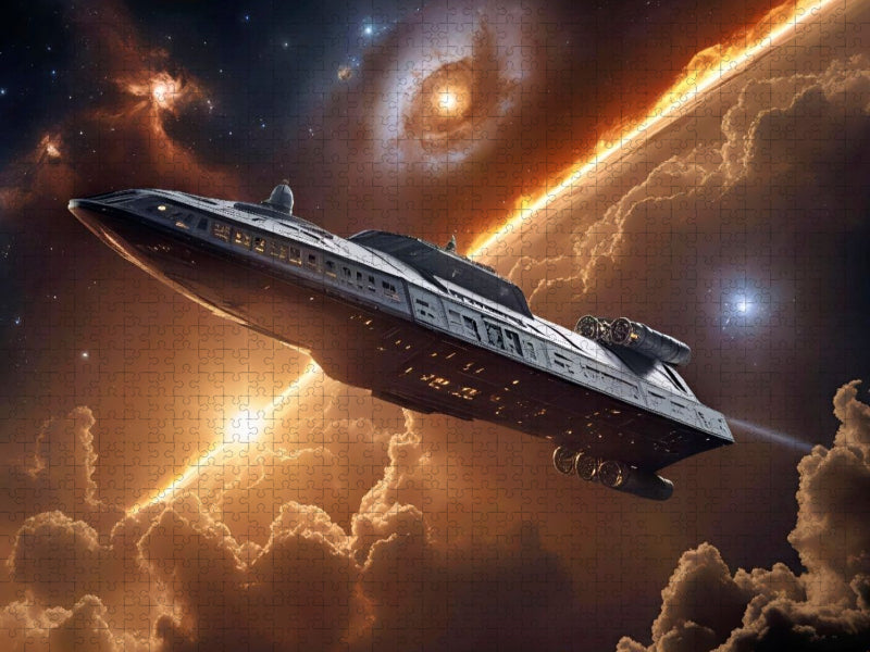 In einer Galaxie weit, weit entfernt… - CALVENDO Foto-Puzzle'