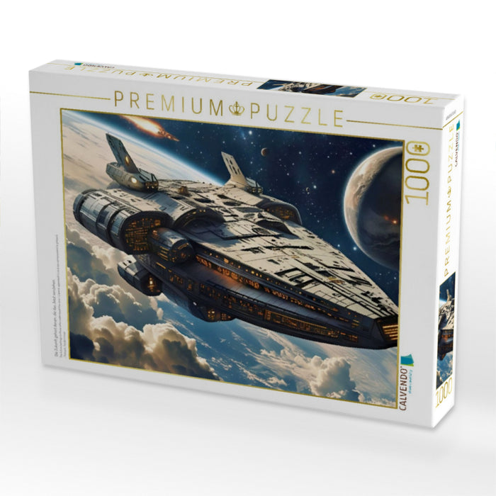 Die Zukunft gehört denen, die das Jetzt verstehen. - CALVENDO Foto-Puzzle'