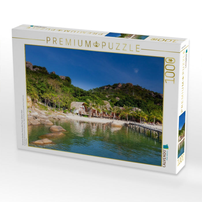 Strand von Sao Bien, Provinz Ninh Thuan, Vietnam, Asien - CALVENDO Foto-Puzzle'