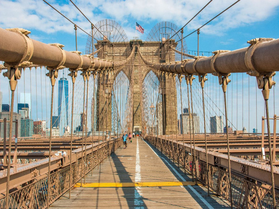 Brooklyn Bridge und Skyline - CALVENDO Foto-Puzzle'