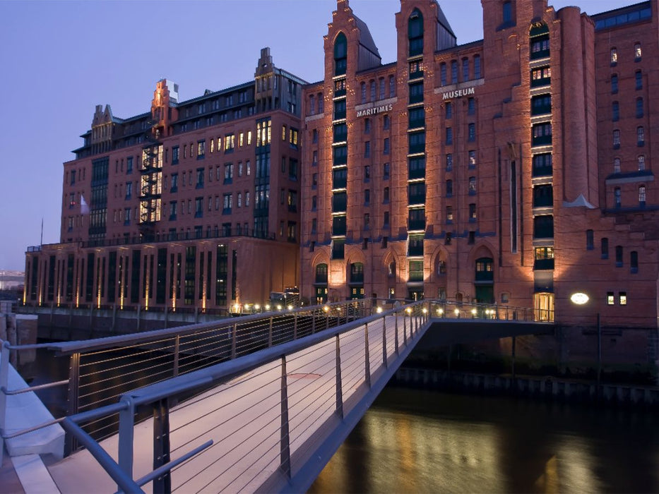 Maritimes Museum in der Speicherstadt, Hamburg, Deutschland, Europa - CALVENDO Foto-Puzzle'