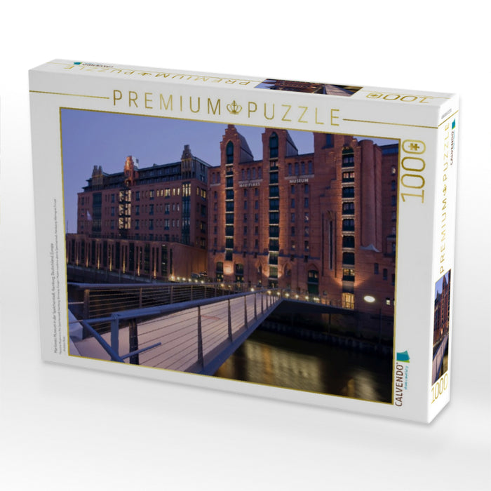 Maritimes Museum in der Speicherstadt, Hamburg, Deutschland, Europa - CALVENDO Foto-Puzzle'