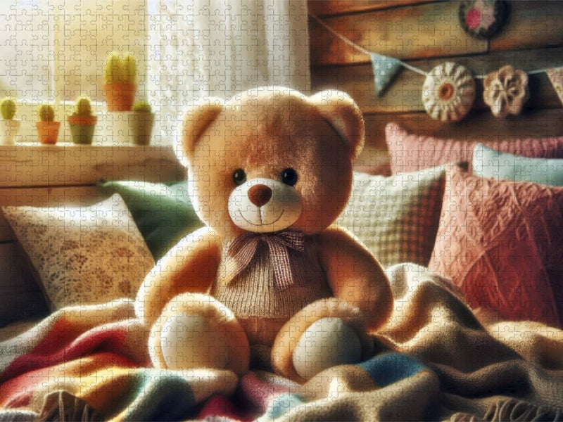 Flausch dich frei. - CALVENDO Foto-Puzzle'