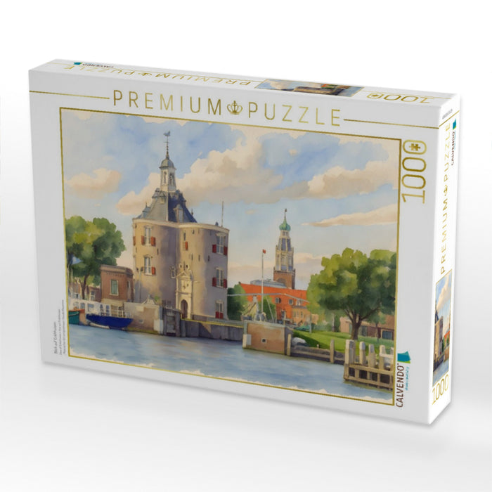 Blick auf Enkhhuisen - CALVENDO Foto-Puzzle'