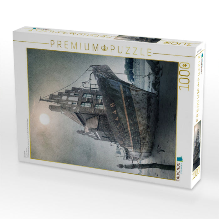 Hausboot - CALVENDO Foto-Puzzle'