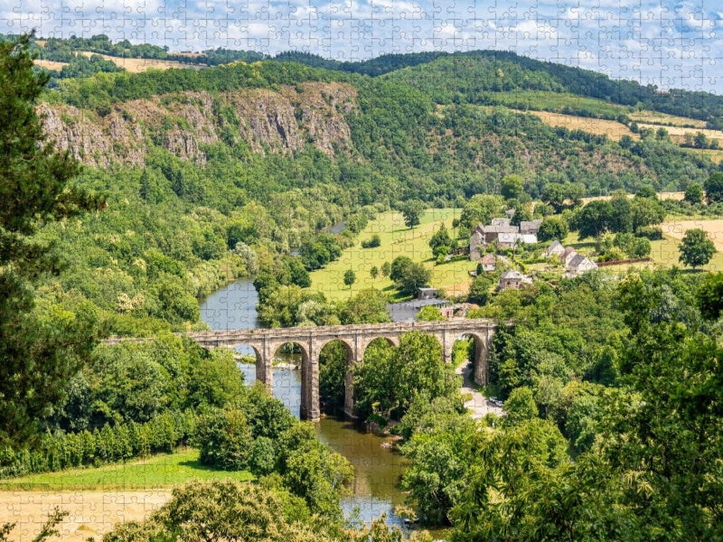 Viaduc de Clecy - CALVENDO Foto-Puzzle'
