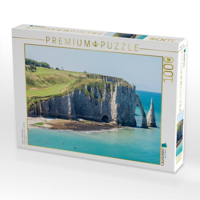 Etretat - Alabasterküste - CALVENDO Foto-Puzzle'