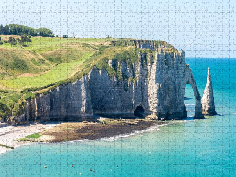 Etretat - Alabasterküste - CALVENDO Foto-Puzzle'