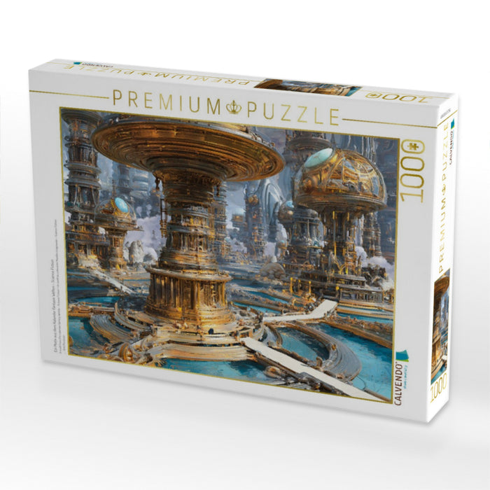 Ein Motiv aus dem Kalender Fantasie Welten - Science Fiction - CALVENDO Foto-Puzzle'