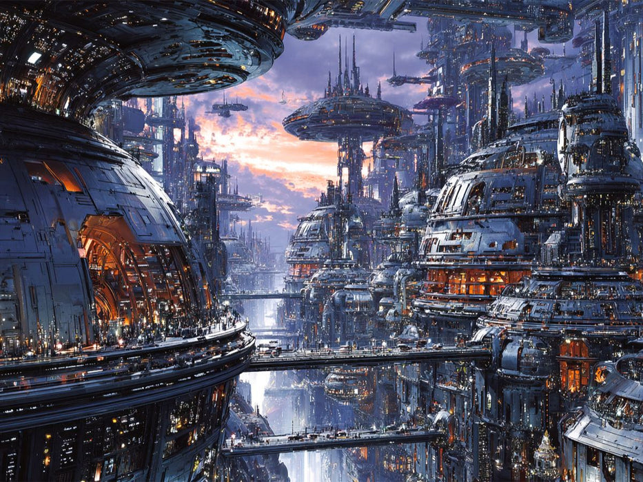 Ein Motiv aus dem Kalender Fantasie Welten - Science Fiction - CALVENDO Foto-Puzzle'