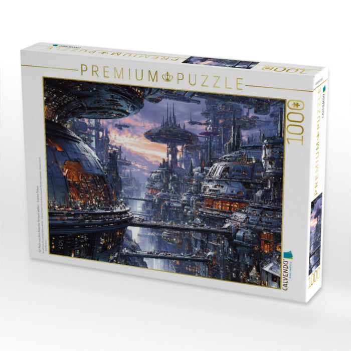 Ein Motiv aus dem Kalender Fantasie Welten - Science Fiction - CALVENDO Foto-Puzzle'