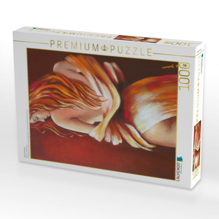 Rote Schönheit - CALVENDO Foto-Puzzle'