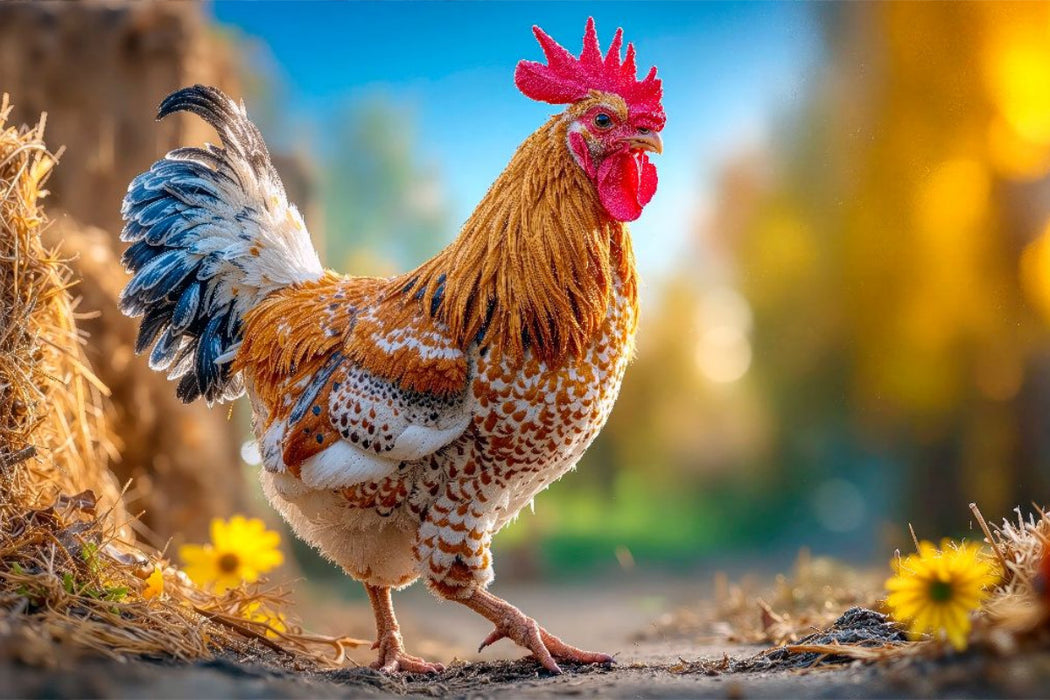 Premium Textil-Leinwand Ein Prachtexemplar