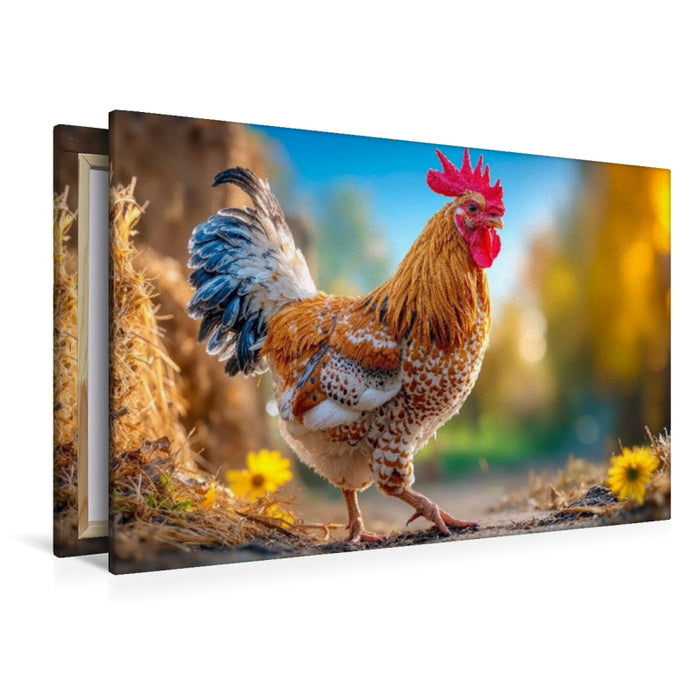 Premium Textil-Leinwand Ein Prachtexemplar