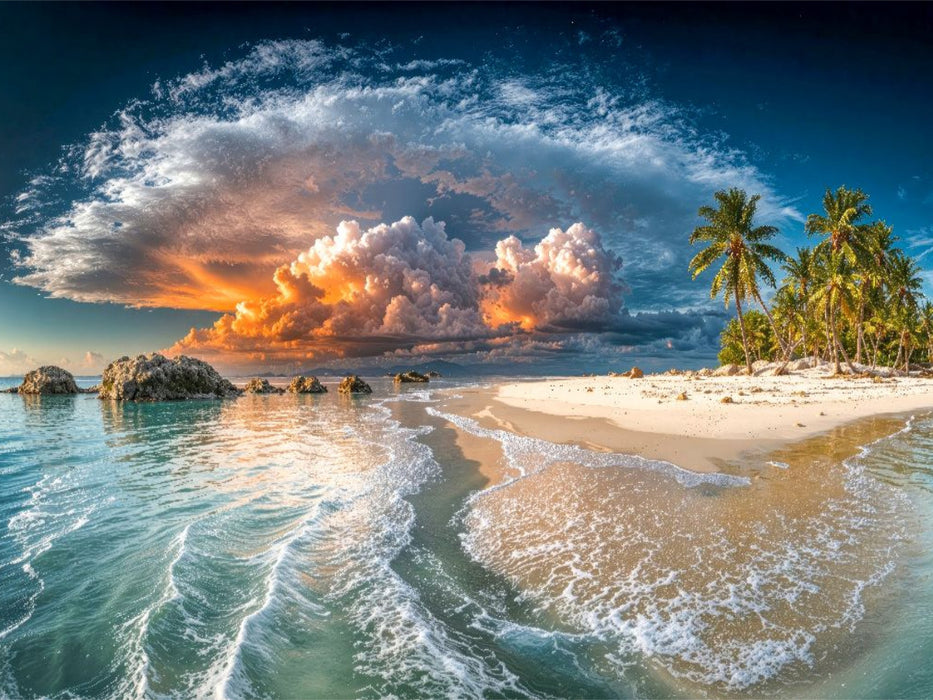 Wellen tragen das Licht - CALVENDO Foto-Puzzle'